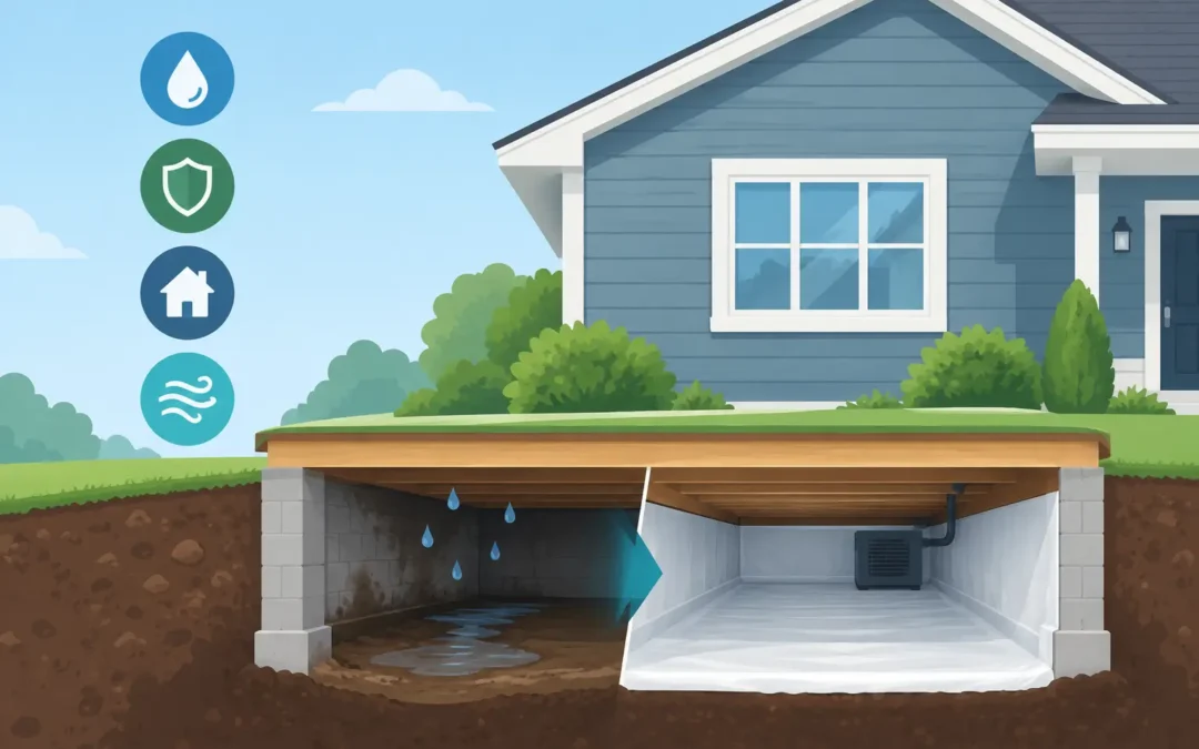Crawlspace Moisture Solutions That Protect Your Home