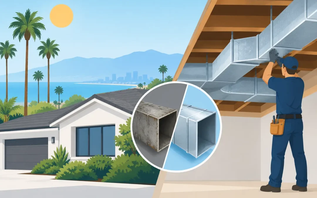 Ductwork Replacement Cost for Southern California Homes