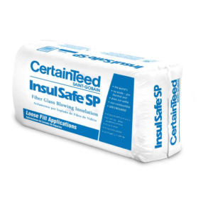 CertainTeed InsulSafe SP premium blown-in fiberglass insulation