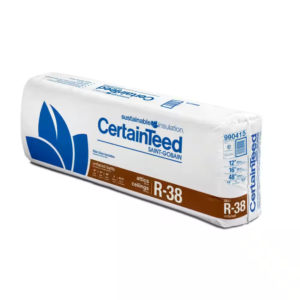 CertainTeed R-38 fiberglass batt insulation bag