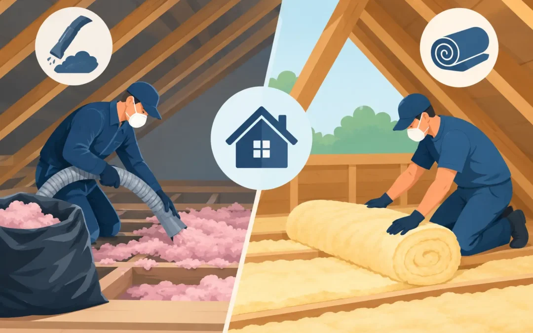 Insulation Removal Versus Replacement: What Fits?