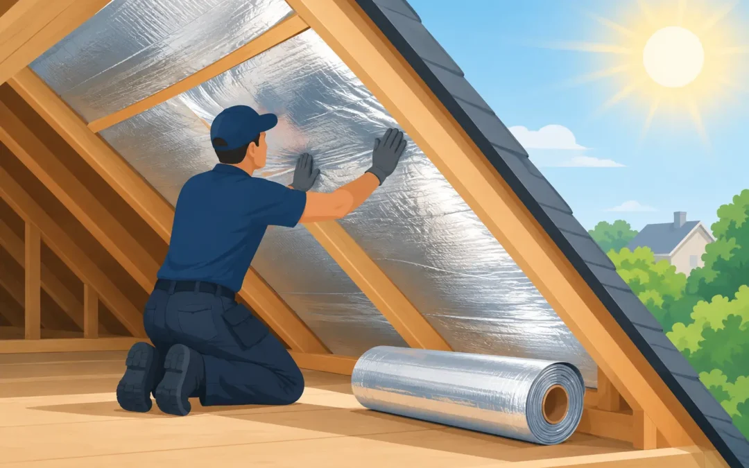 Radiant Barrier Attic Installation That Works