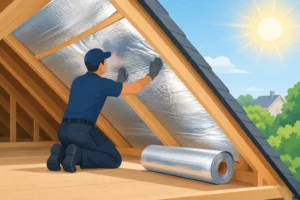 Radiant Barrier Attic Installation That Works