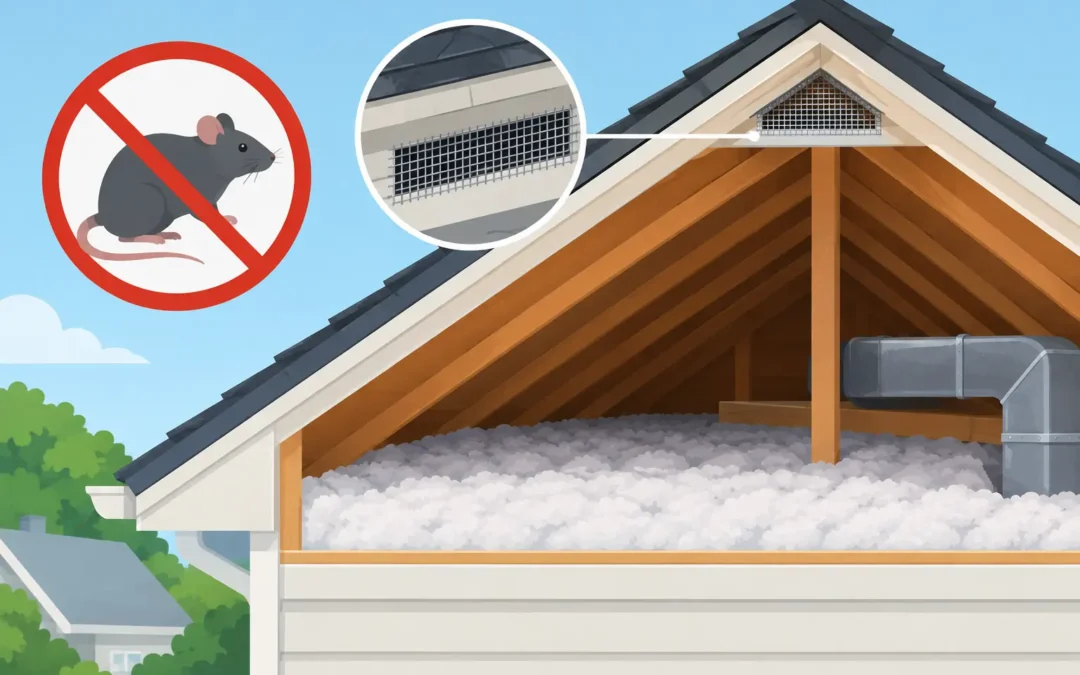 Rodent Proofing an Attic Protects Your Home