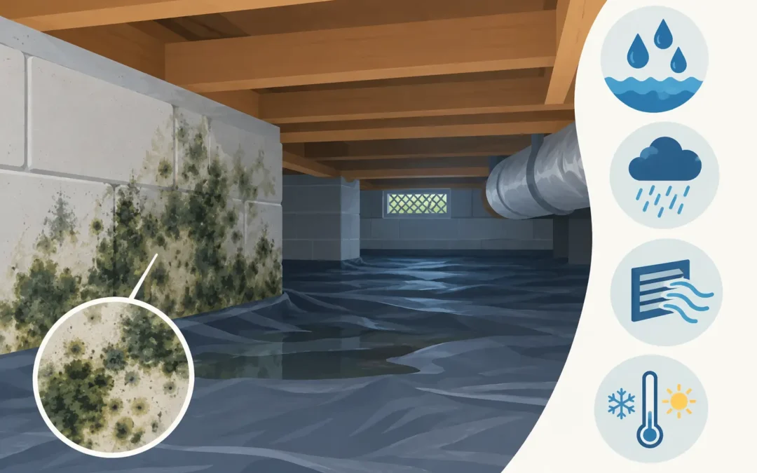What Causes Crawlspace Mold in Your Home?